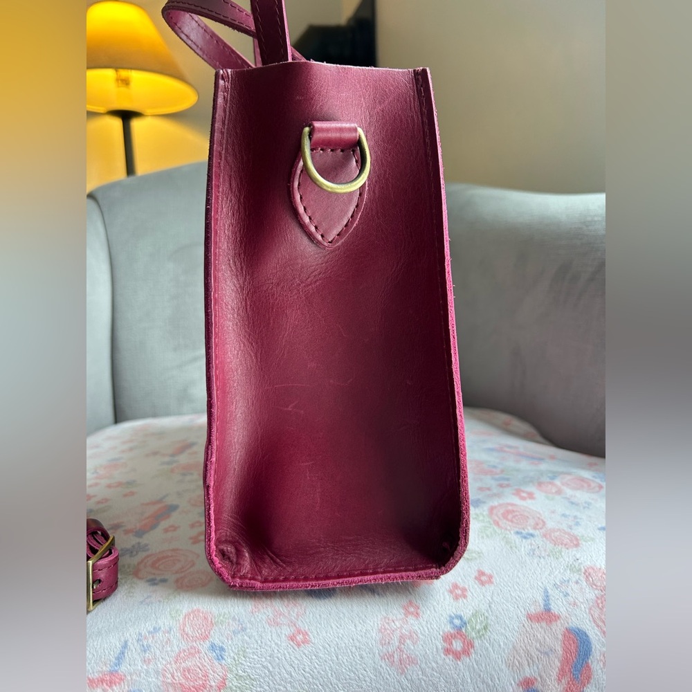 Portland Leather Boysenberry classic Lola - Picture 5 of 7